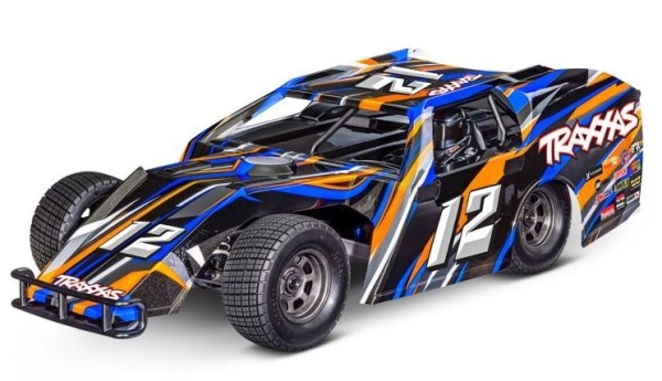 TRX104354-74-BLUE Slash Modified BL-2S blau 1/10 Dirt Oval Racer RTR